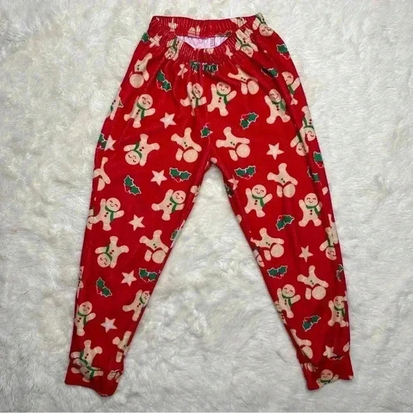 Holiday Time Christmas Santa’s Cookie Tester Pajamas White / Red / Green Size SM - Picture 15 of 16